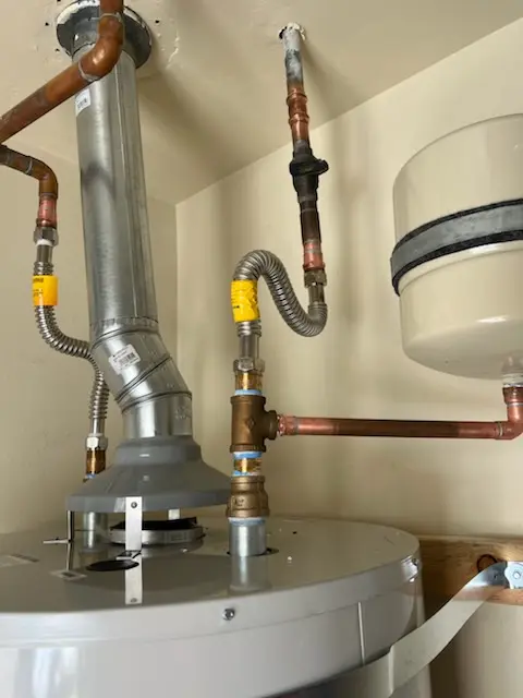 Water heater installation and plumbing repair in Southeast Manchester